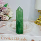 Green Fluorite Tower 9cm
