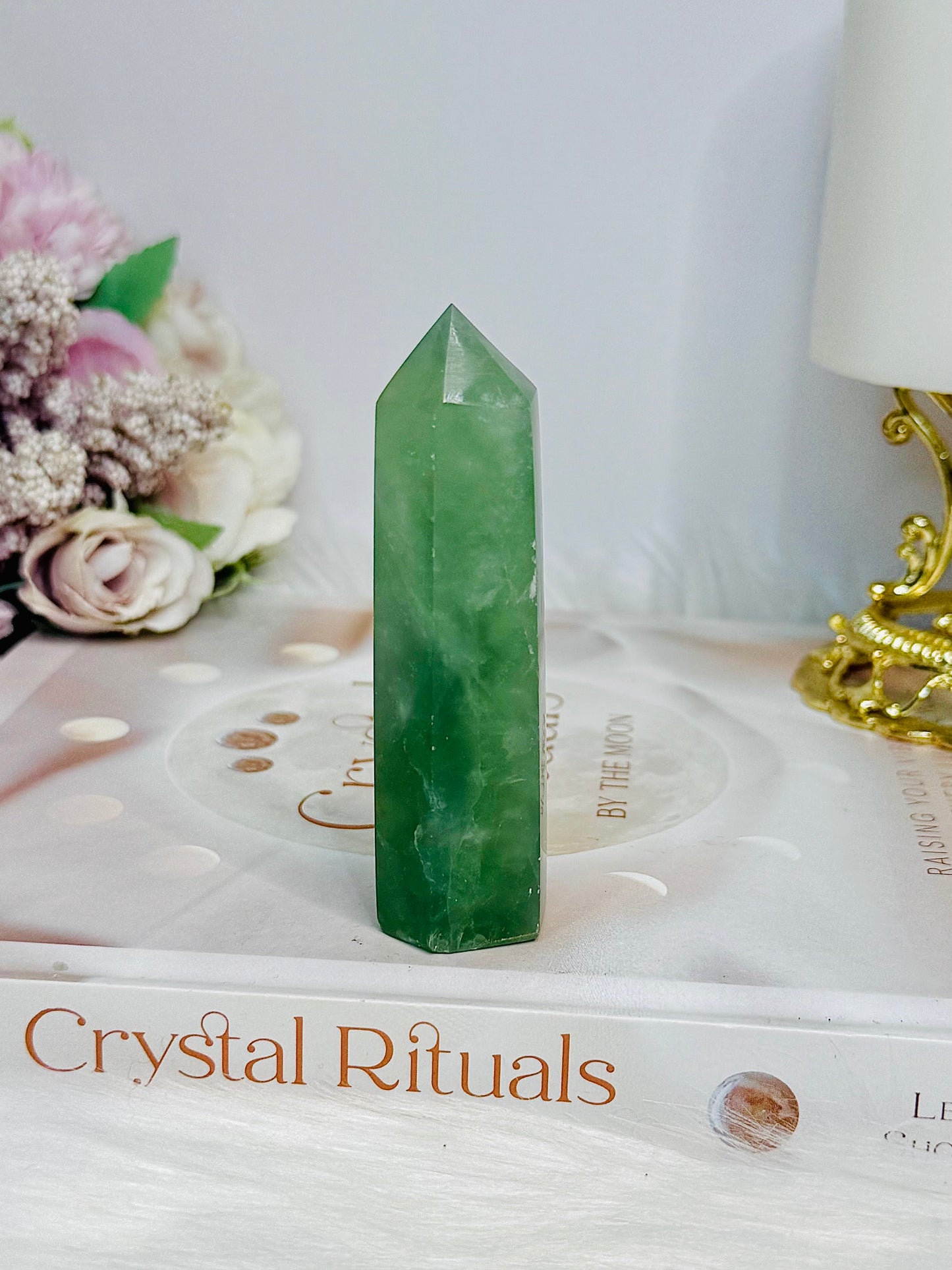 Green Fluorite Tower 9cm