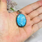 Sterling Silver 925 Navajo Turquoise Pendant