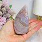Natural Large Crazy Lace Amethyst Polished Freeform 9.5cm