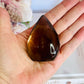 Stunning Smokey Quartz Carved Puffy Flame | Freeform