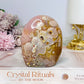 Flower Agate Druzy Freeform 8.5cm