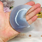 Agate Carved Moon 8cm