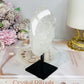 Natural Clear Quartz Point On Stand 14cm