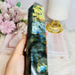 Large Labradorite Tower Full of Flash 20cm 799g