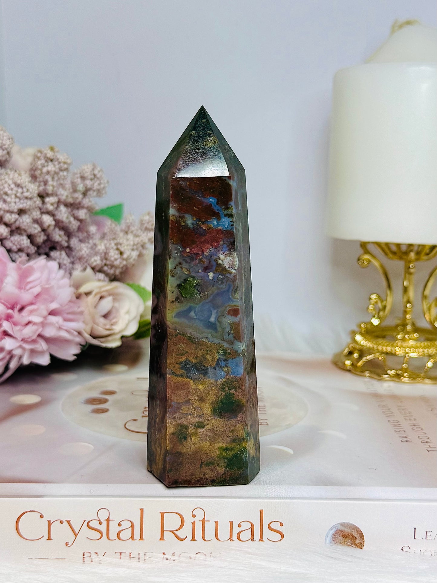 Ocean Jasper Tower 11.5cm