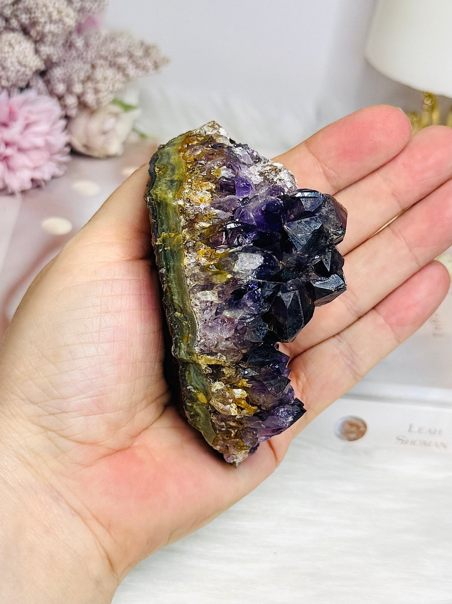 High Grade Amethyst Cluster From Brazil 9cm 230g
