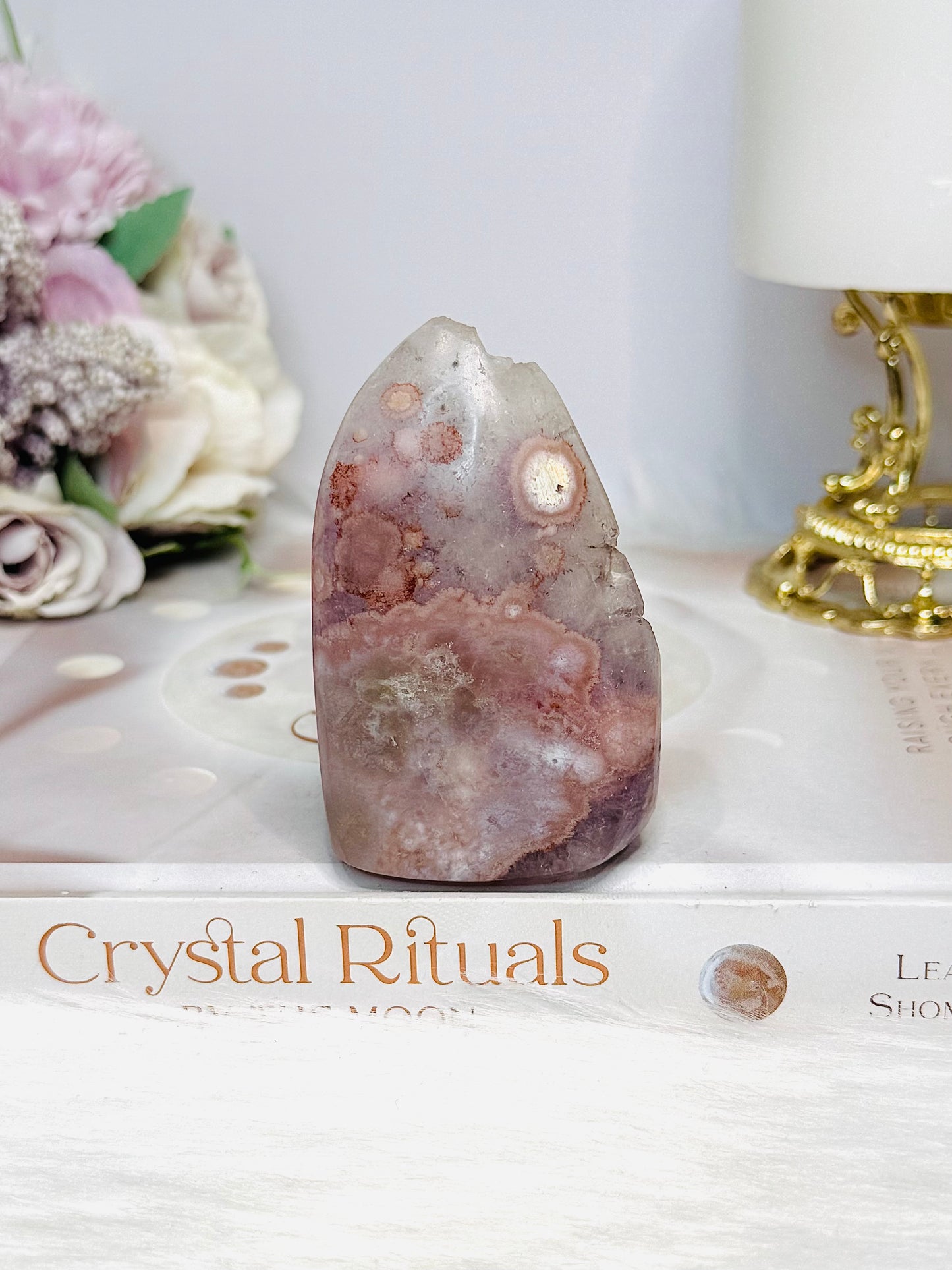 Pink Amethyst Druzy Freeform 7cm