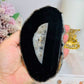 Natural Black Agate Slice 13cm