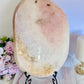 Wow!!!! Incredibly Fabulous Large 28cm 1.44KG  Pink Amethyst Platter | Bowl From Uruguay