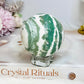 Unicorn Jasper Sphere on Stand 238g