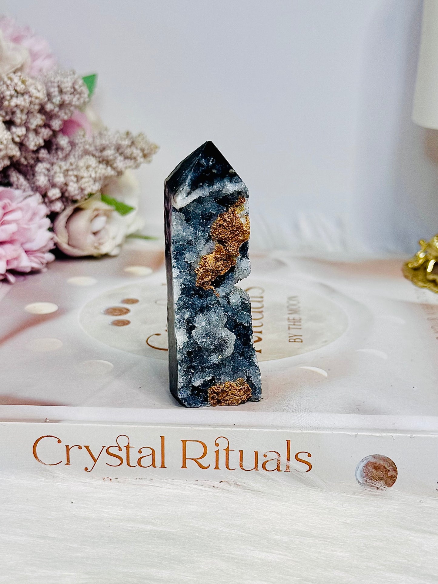 Black Sphalerite Tower 7.5cm