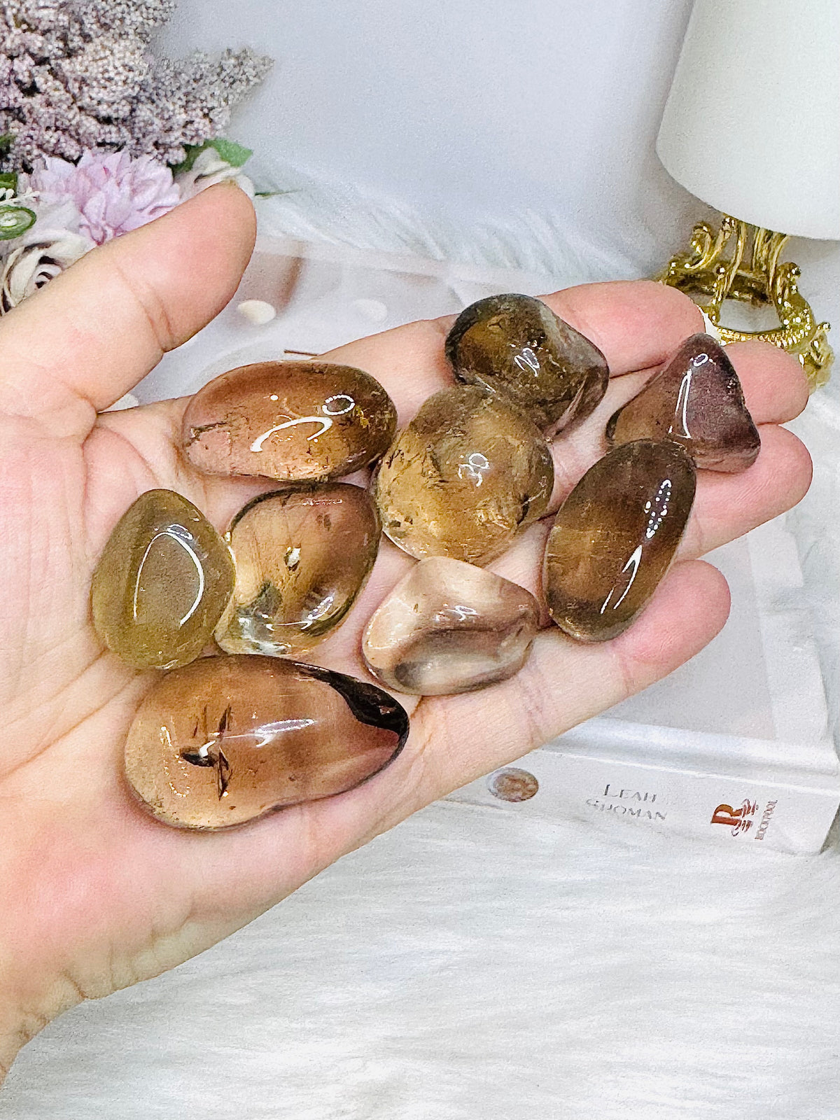 Smokey Citrine Tumble Stones $5 each