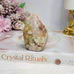 Druzy Flower Agate Freeform | Flame 7cm