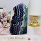 Rainbow Fluorite Polished Slab | Tower 12cm 320g