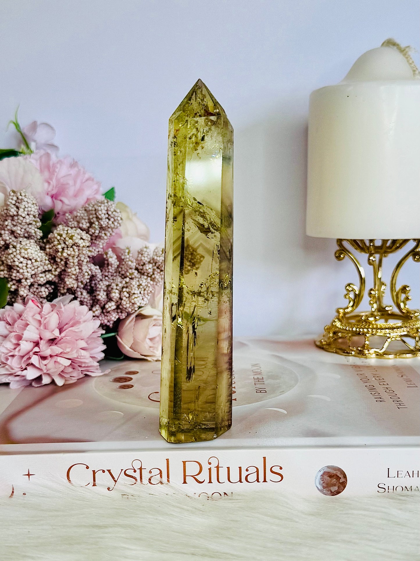 Beautiful 13cm Citrine Tower From Brazil