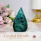 Blue Apatite Freeform | Flame 8cm