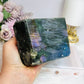 Large Labradorite Freeform with Pink & Purple Flash ~ Half price due to damage and a chipped edge 1.13KG