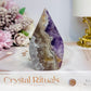 Crazy Lace Amethyst Flame 9cm
