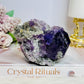 High Grade Purple Cubed Fluorite Natural Specimen 392g