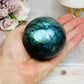 Large Labradorite Sphere on Stand 414g