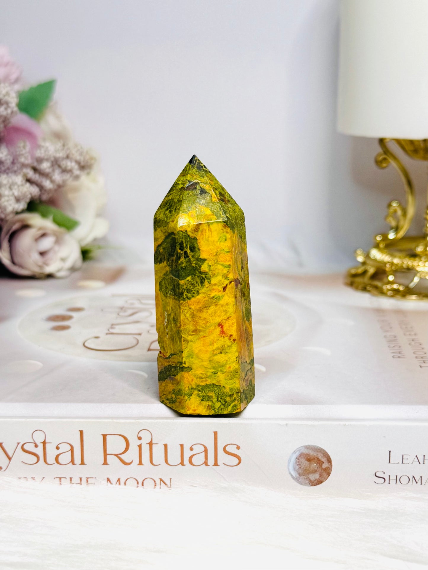 Realgar Crystal Tower 7cm