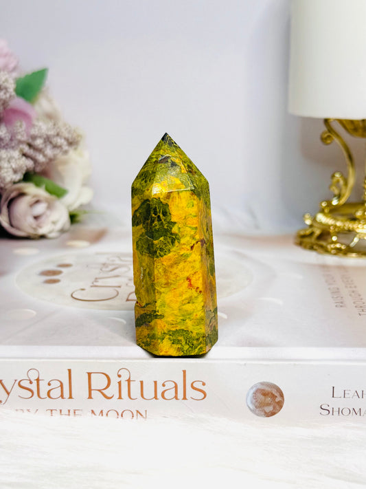 Realgar Crystal Tower 7cm