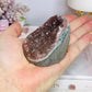 Base Cut Druzy Galaxy Amethyst Cluster 156g