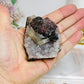 Unique Amethyst with Calcite Inclusions On Stand 7cm