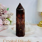 High Grade Fire Quartz Tower 9.5cm
