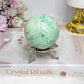 Rare Large Inca Turquoise Sphere on Stand 234g