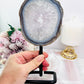 Large 20cm Agate Portal on Stand