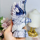 Large Tiffany Stone (Opalised Fluorite) Carved Eagle | Bird 14cm 504g