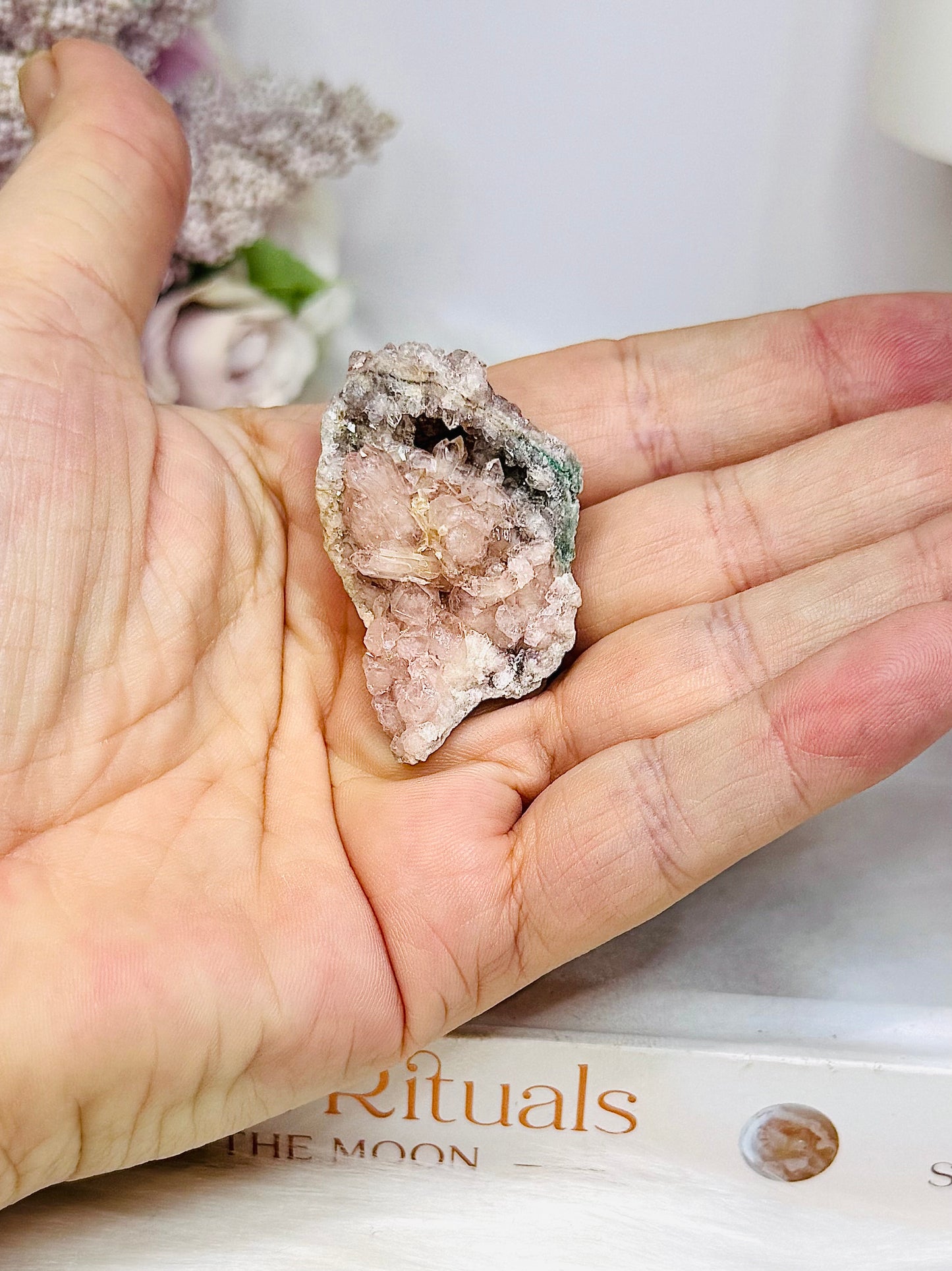 Pink Amethyst Geode Small