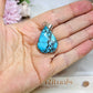 Sterling Silver 925 Navajo Turquoise Pendant