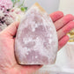 Divine Pink Amethyst Druzy Freeform | Flame Carving From Brazil 11.5cm