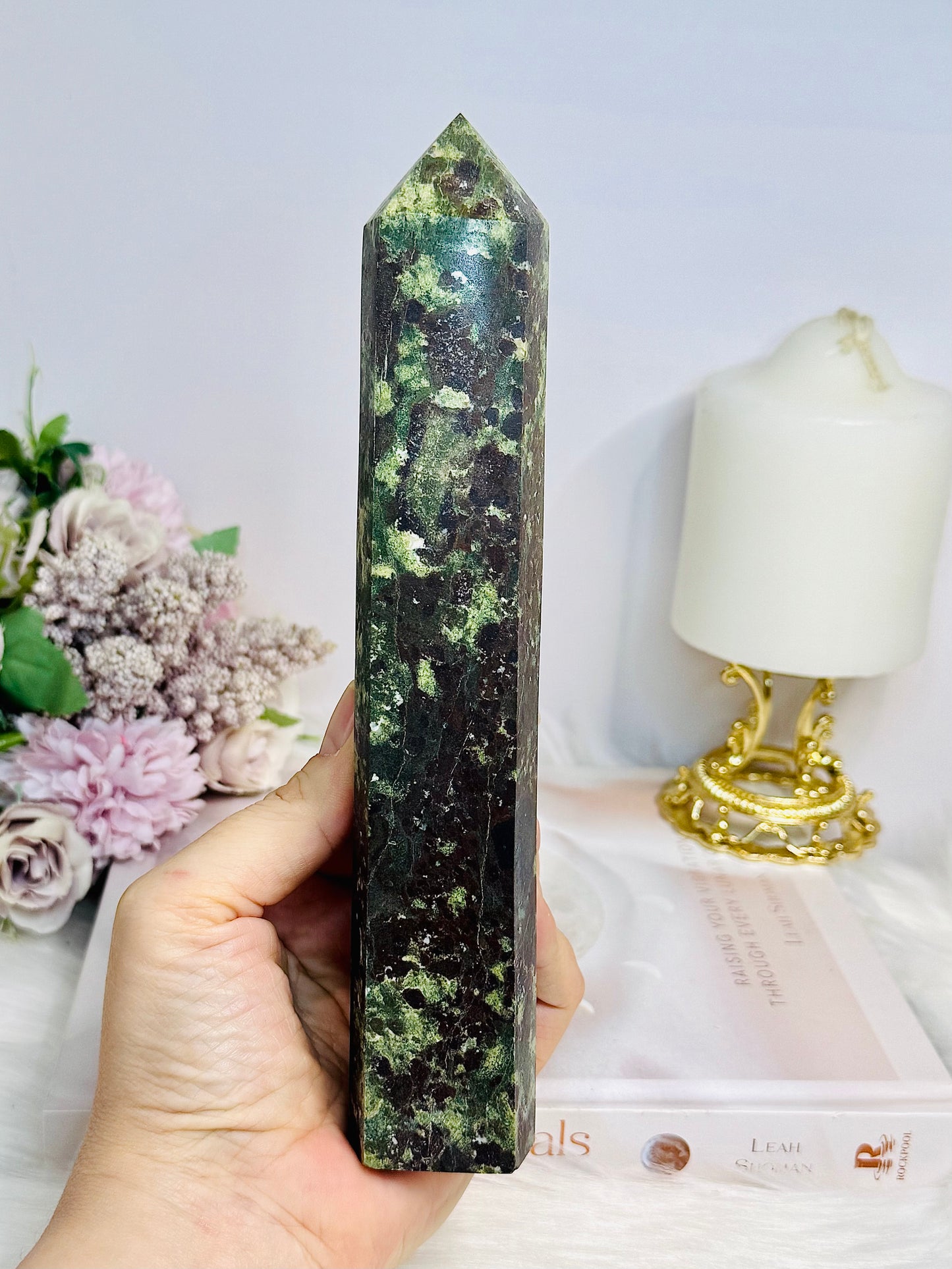 Large Mixed Jasper Tower 21cm