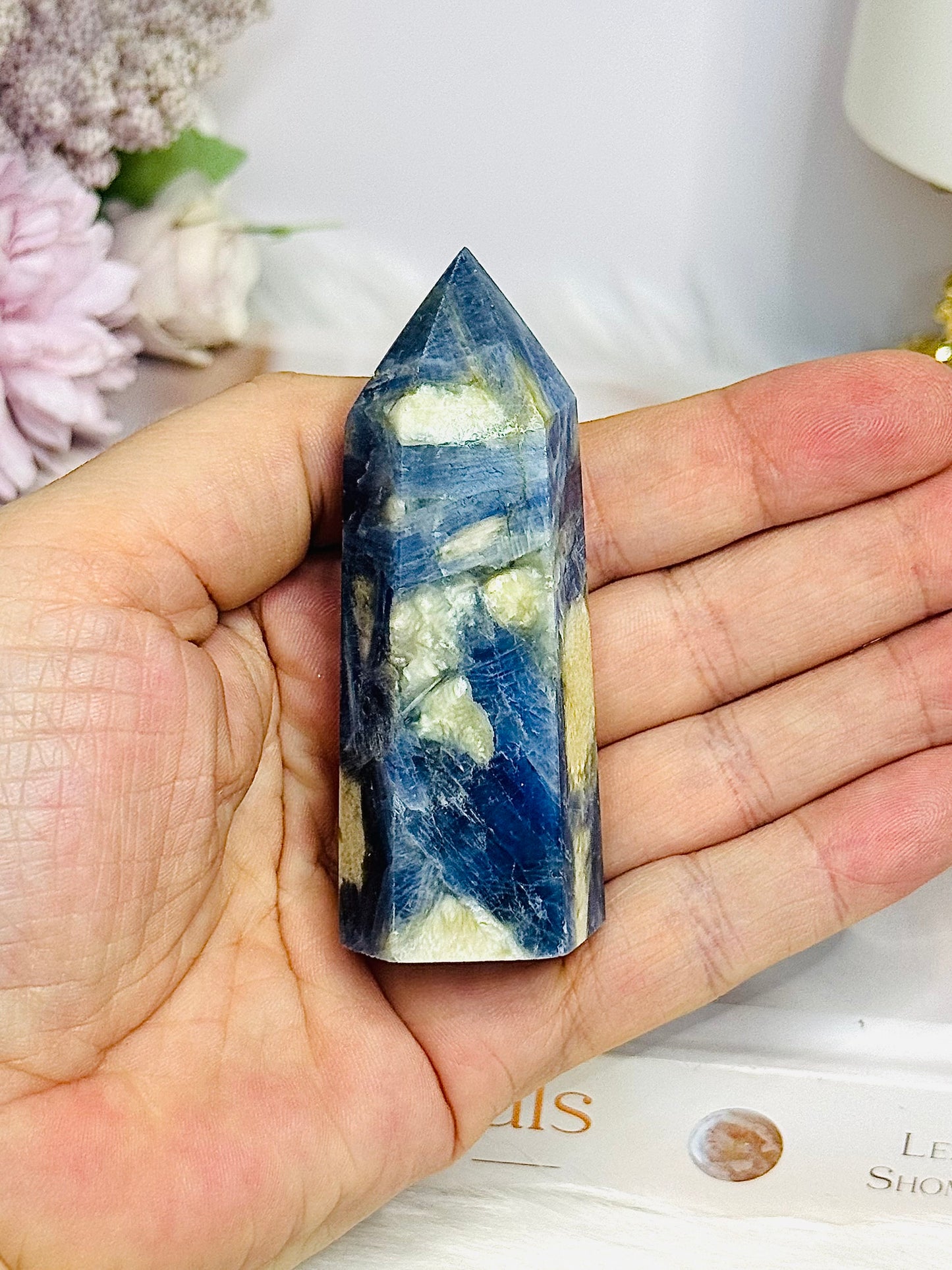 Natural Blue Kyanite Chunky Tower 8.5cm