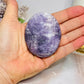 Large Lepidolite Palm Stone