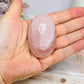 Rose Quartz Palm Stone