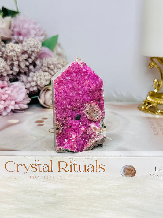 Pink Cobalt Calcite Chunky Tower | Specimen 7.5cm