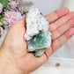 Cubed Blue Fluorite on Matrix 144g