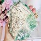 Natural Large Chunky 14cm 867gram Green Cubed Fluorite Specimen