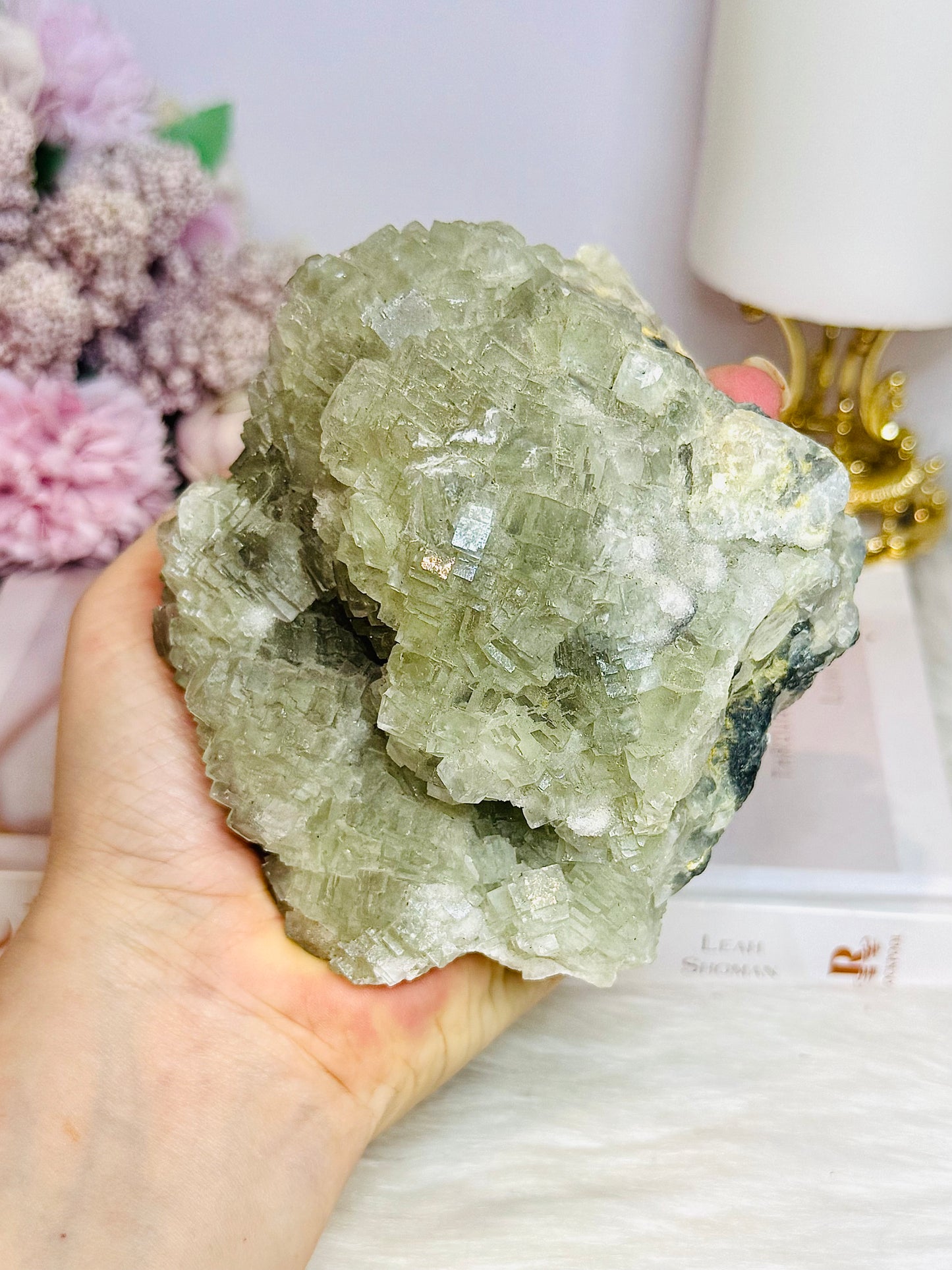 Large Natural Green Fluorite Specimen 722g