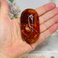 High Grade Carnelian Palm Stone