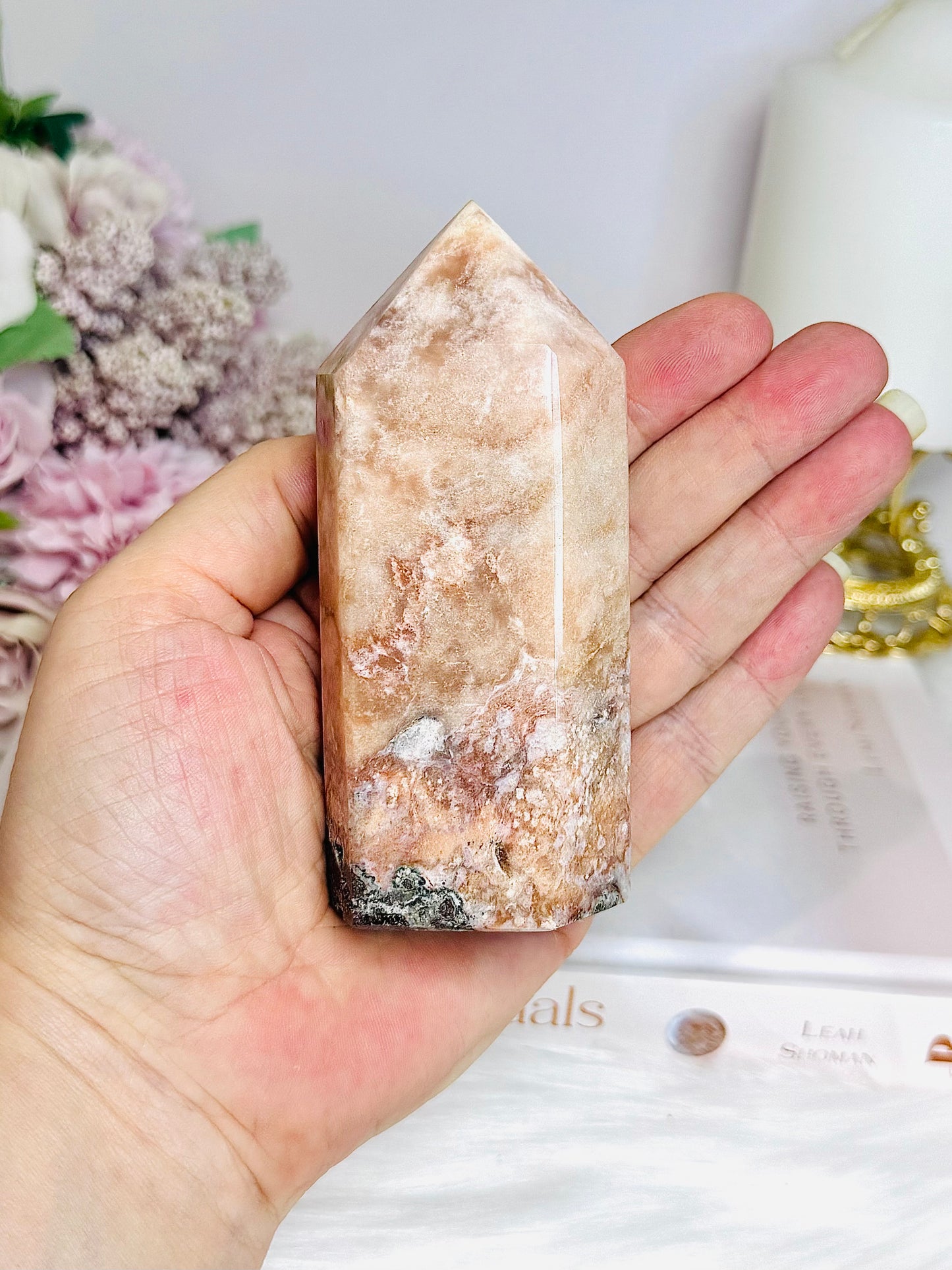 Pink Amethyst Tower 10.5cm