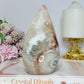 Large Pink Amethyst Freeform | Flame 605g 13.5cm