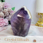 Large Chevron | Dream Amethyst Chunky Point 424g