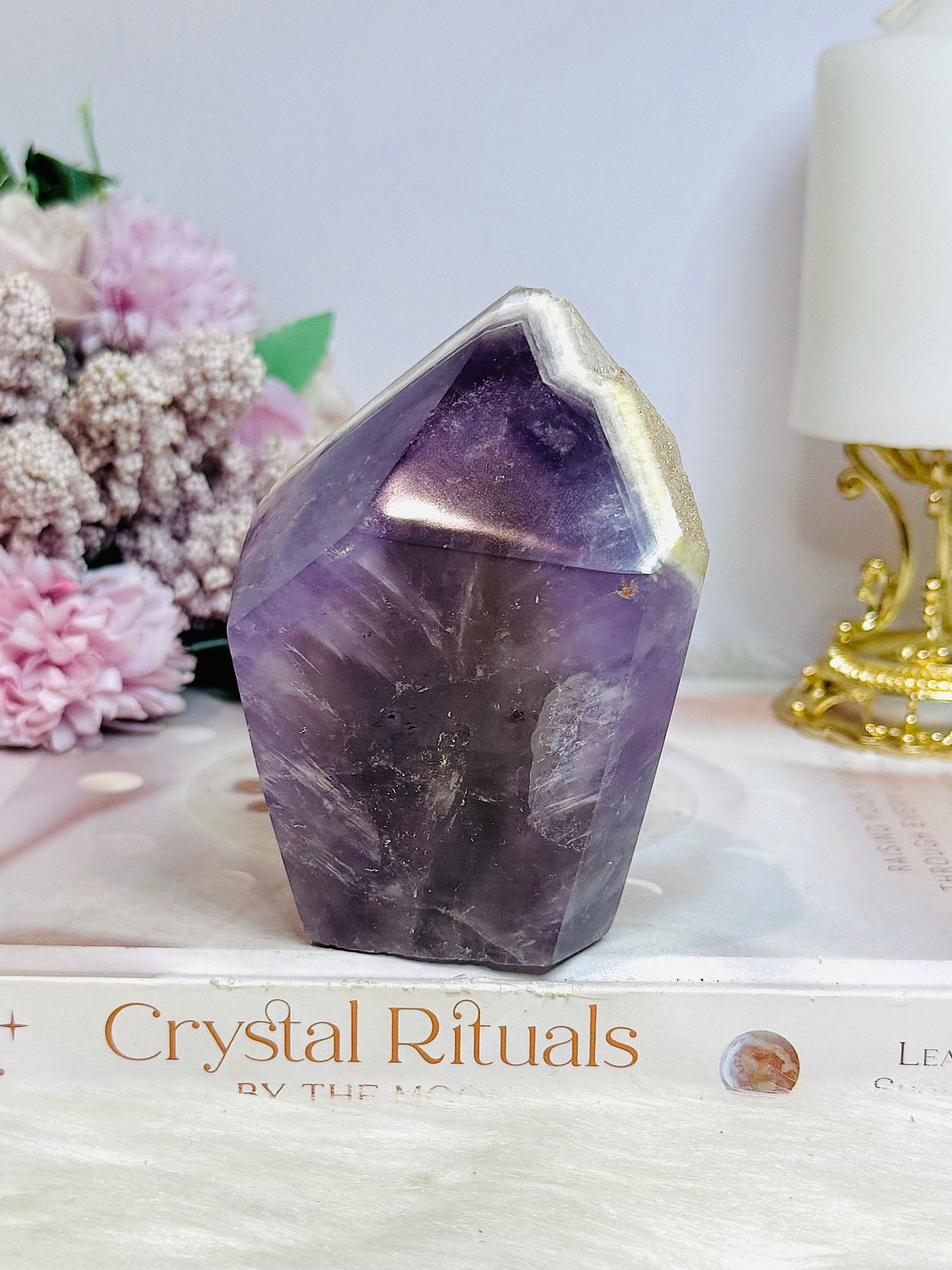 Large Chevron | Dream Amethyst Chunky Point 424g