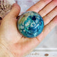 Absolutely Incredible High Grade Chrysocolla Sphere on Stand 6.5cm